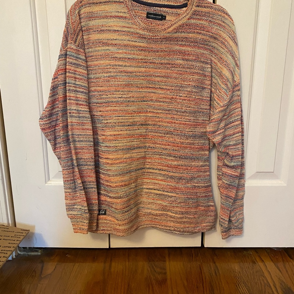 Southern Marsh Multicolor Crewneck Sweater